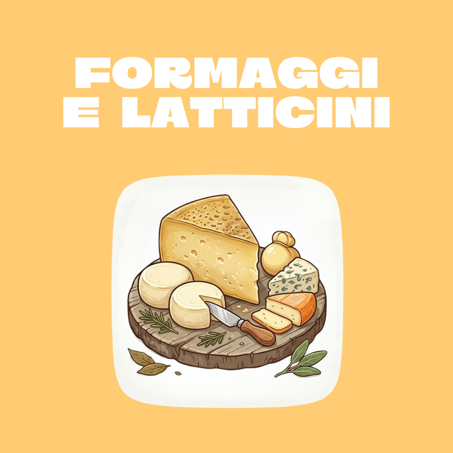 Formaggi e latticini