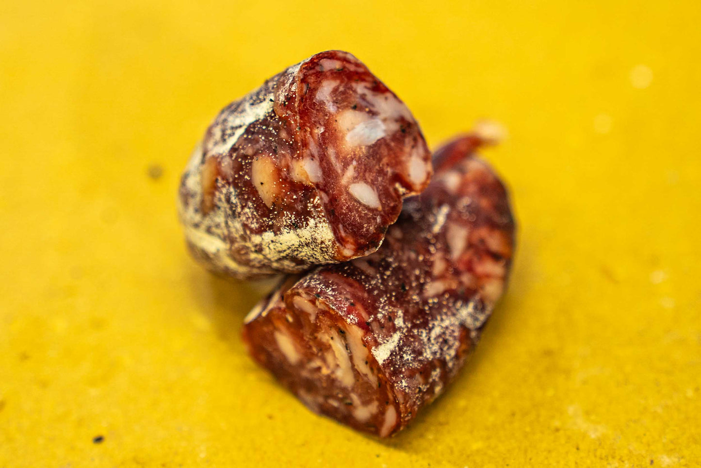 Salsicce stagionate secche umbre artigianali sottovuoto — Lu Pizzicarolo, Papigno