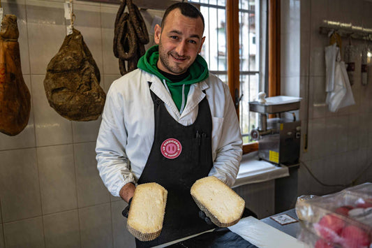 Il Capriccio del Casale — pecorino umbro stagionato artigianale — Lu Pizzicarolo, Papigno