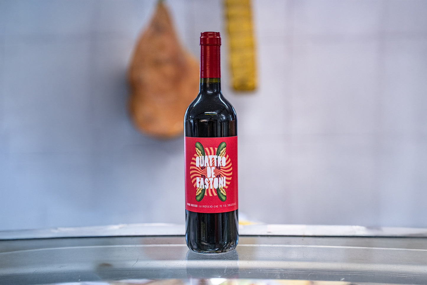 Vino rosso "Quattro de Bastoni"