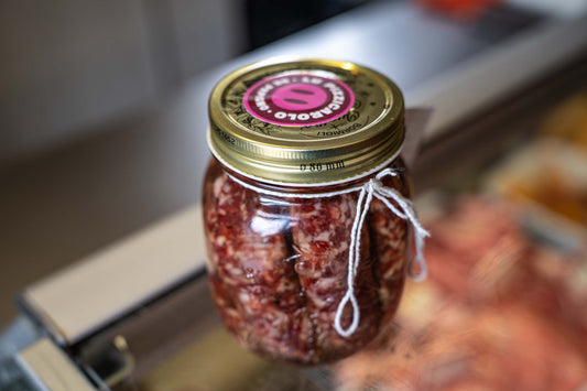 Salsiccia Sott Olio in Vasetto — foto 1 | Lu Pizzicarolo